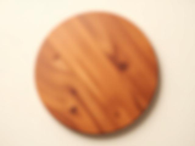 Round Cherry Wood Cheese Board